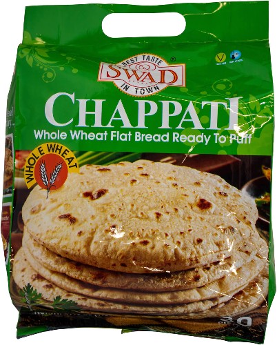 chapati★ Chapati- 25 count box (Patel Brothers cooked ready to use